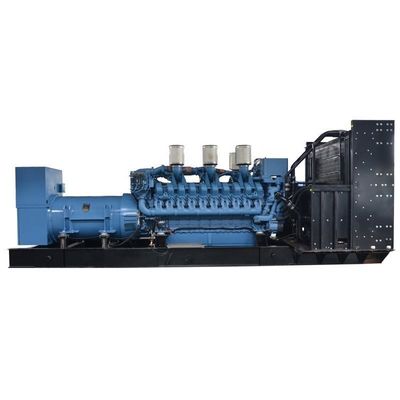 MTU 16V2000G25 Дизельный генератор 800KW 1000KVA с выходом 380V и частотой 50 Hz/60 Hz